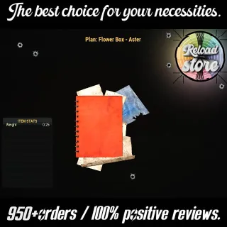 Flower Box - Aster Plan