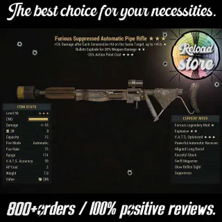 FE25 Auto Pipe Rifle