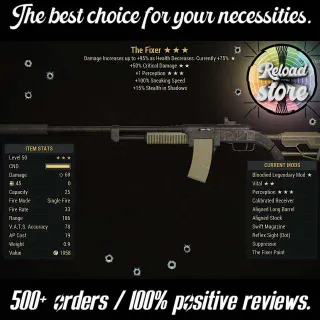 Weapon | B50c The Fixer