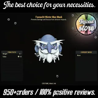 Fasnacht Old Winter Mask