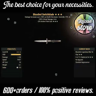 Weapon | B50c25 Switchblade