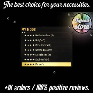 5x Mods of your choice (2 PICS)