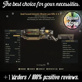 QE500 ULTRACITE LASER RIFLE