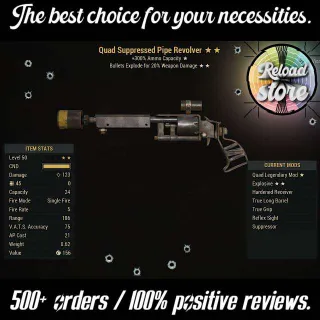 Weapon | QE Pipe Revolver