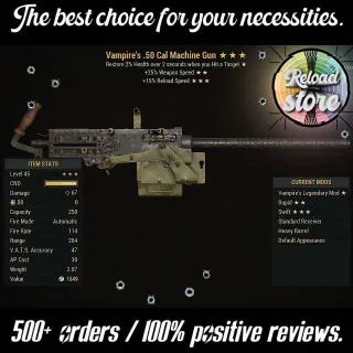 Weapon | V2515r .50 Machine Gun