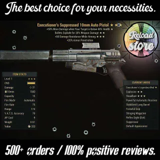 Weapon | ExecE50break 10mm Pistol