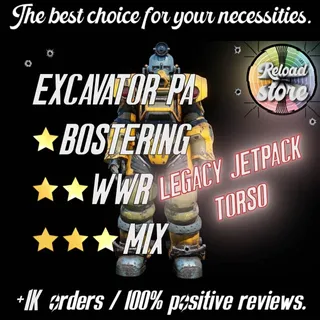 BOLSTERING/WWR EXCAVATOR JETPACK LEGACY