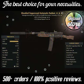 Weapon | B50c15r Radium Rifle