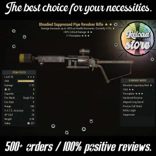 Weapon | B50 Pipe Revolver