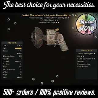 Weapon | J50c25 Gamma Gun
