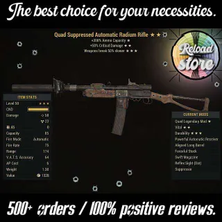 Weapon | Q50c50break Radium Rifle