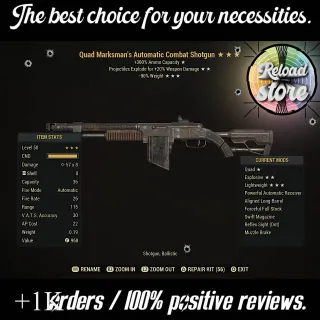 QE90WR COMBAT SHOTGUN