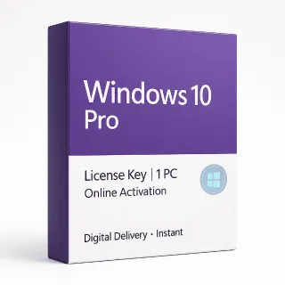 [Instant] Windows 10 Pro – Online Activation License Key for 1 PC