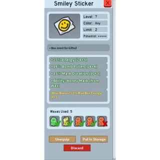 BSS | HONEY MARK SMILEY | 13% MD