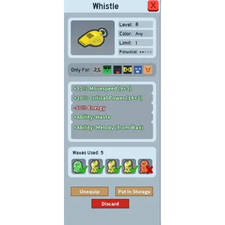 BSS / melody Whistle / 5 WAX