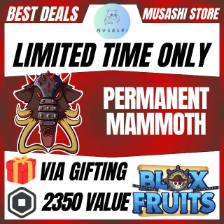 PERMANENT MAMMOTH - BLOX FRUITS