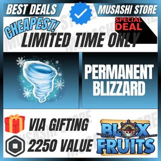 PERMANENT BLIZZARD | BLOX FRUITS