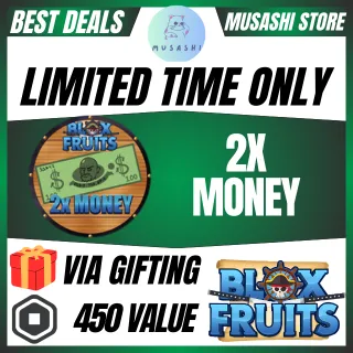 2X MONEY - BLOX FRUITS