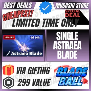 SINGLE ASTRAEA BLADE | BLADE BALL