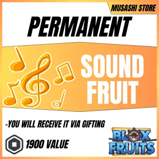PERMANENT SOUND FRUIT - BLOX FRUIT