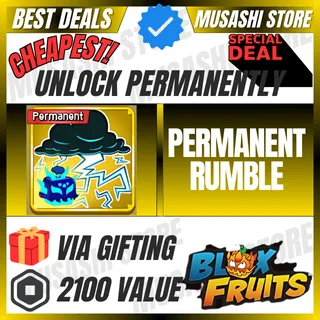 PERMANENT RUMBLE | BLOX FRUITS