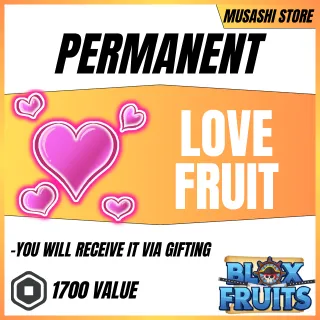 PERMANENT LOVE FRUIT - BLOX FRUIT
