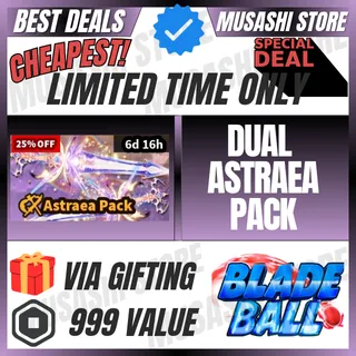 DUAL ASTRAEA PACK | BLADE BALL