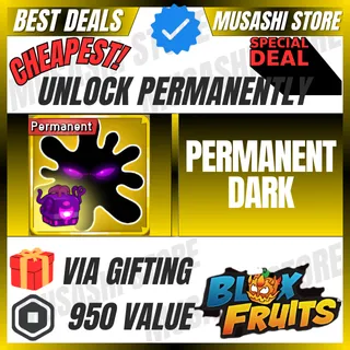 PERMANENT DARK BLADE | BLOX FRUITS