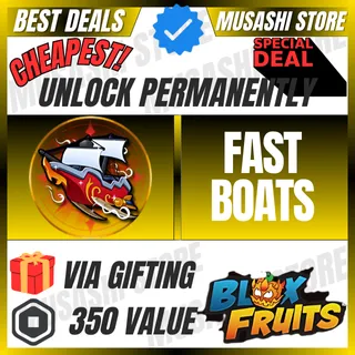 FAST BOATS | BLOX FRUITS