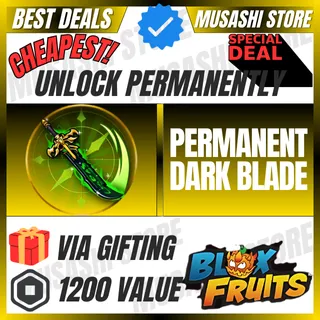 PERMANENT DARK BLADE | BLOX FRUITS