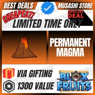 PERMANENT MAGMA | BLOX FRUITS