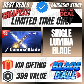 SINGLE LUMINA BLADE | BLADE BALL