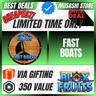 FAST BOATS | BLOX FRUITS