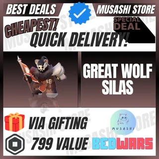 GREAT WOLF SILAS | BEDWARS