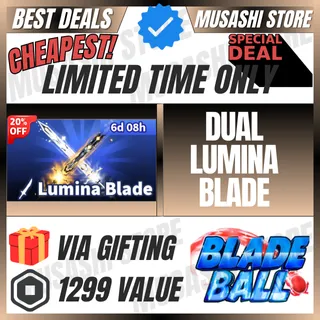 DUAL LUMINA BLADE | BLADE BALL