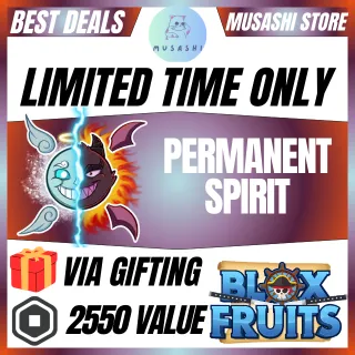 PERMANENT SPIRIT - BLOX FRUITS