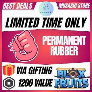 PERMANENT RUBBER - BLOX FRUITS