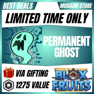PERMANENT GHOST - BLOX FRUITS