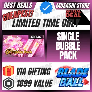 SINGLE BUBBLE PACK | BLADE BALL