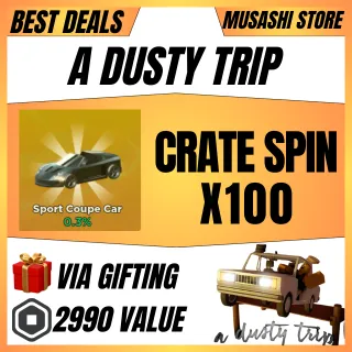 CRATE SPIN - A DUSTY TRIP