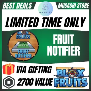 FRUIT NOTIFIER - BLOX FRUITS