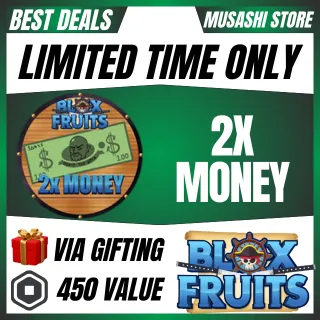 2X MONEY - BLOX FRUITS