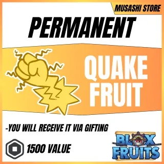 PERMANENT QUAKE - BLOX FRUIT