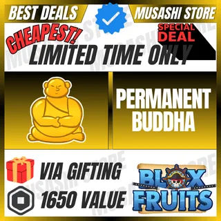 PERMANENT BUDDHA | BLOX FRUITS