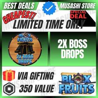 2X BOSS DROPS | BLOX FRUITS