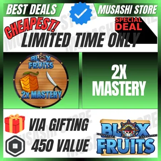 2X MASTERY | BLOX FRUITS