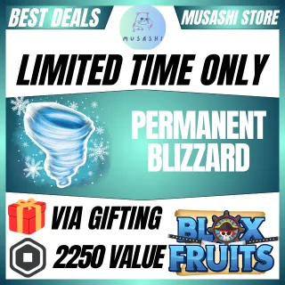 PERMANENT BLIZZARD - BLOX FRUITS