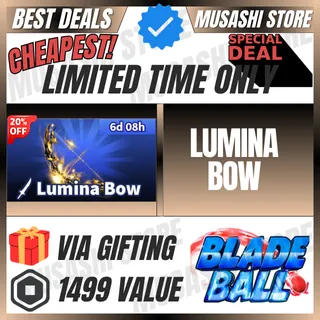 LUMINA BOW | BLADE BALL