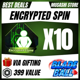 ENCRYPTED SPIN - BLADE BALL