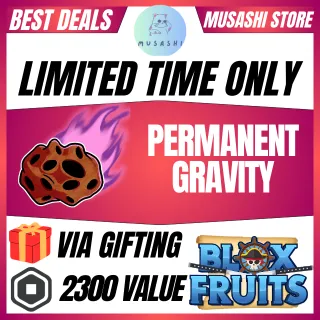 PERMANENT GRAVITY - BLOX FRUITS